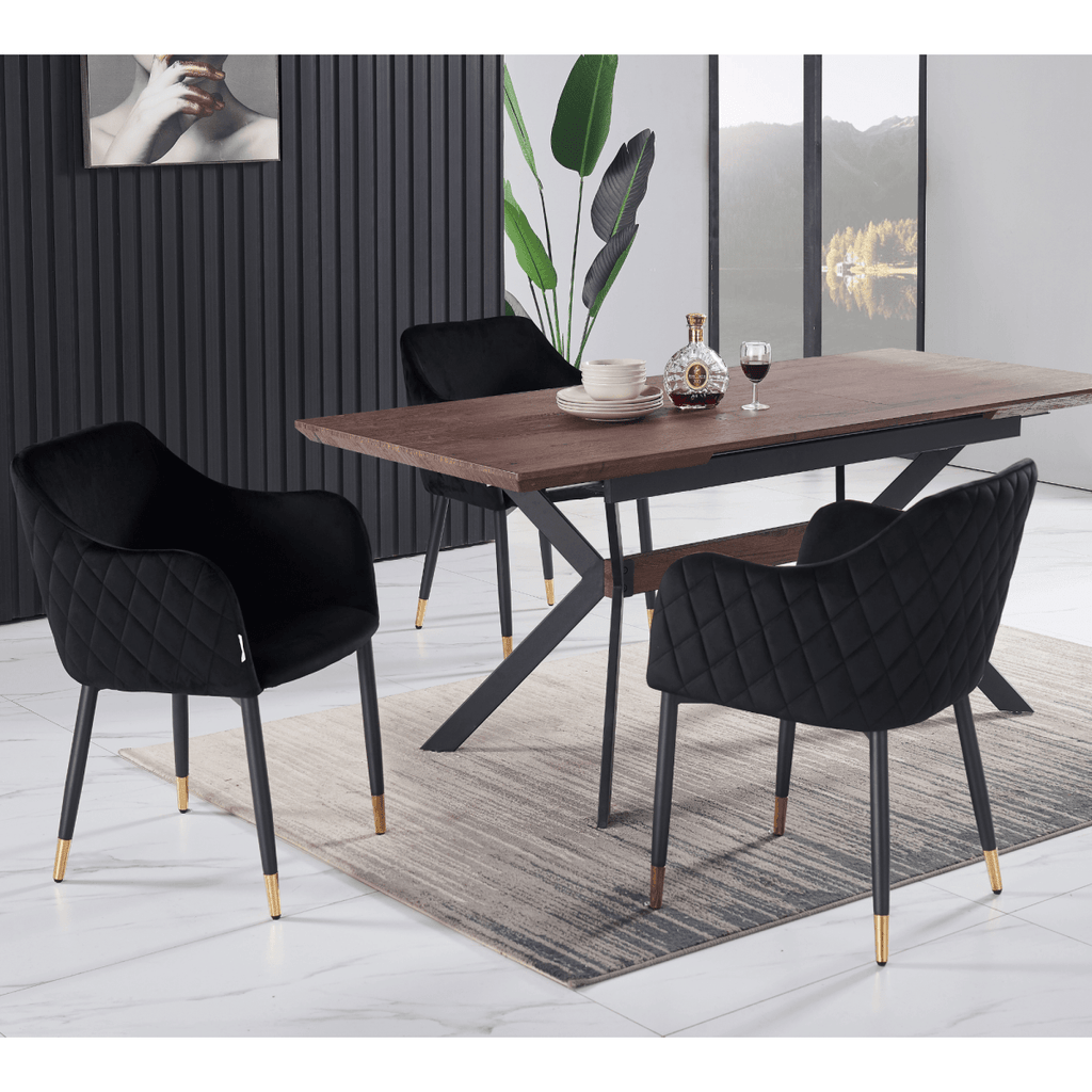 Verona LUX velvet dining chair - Joe’s Haven