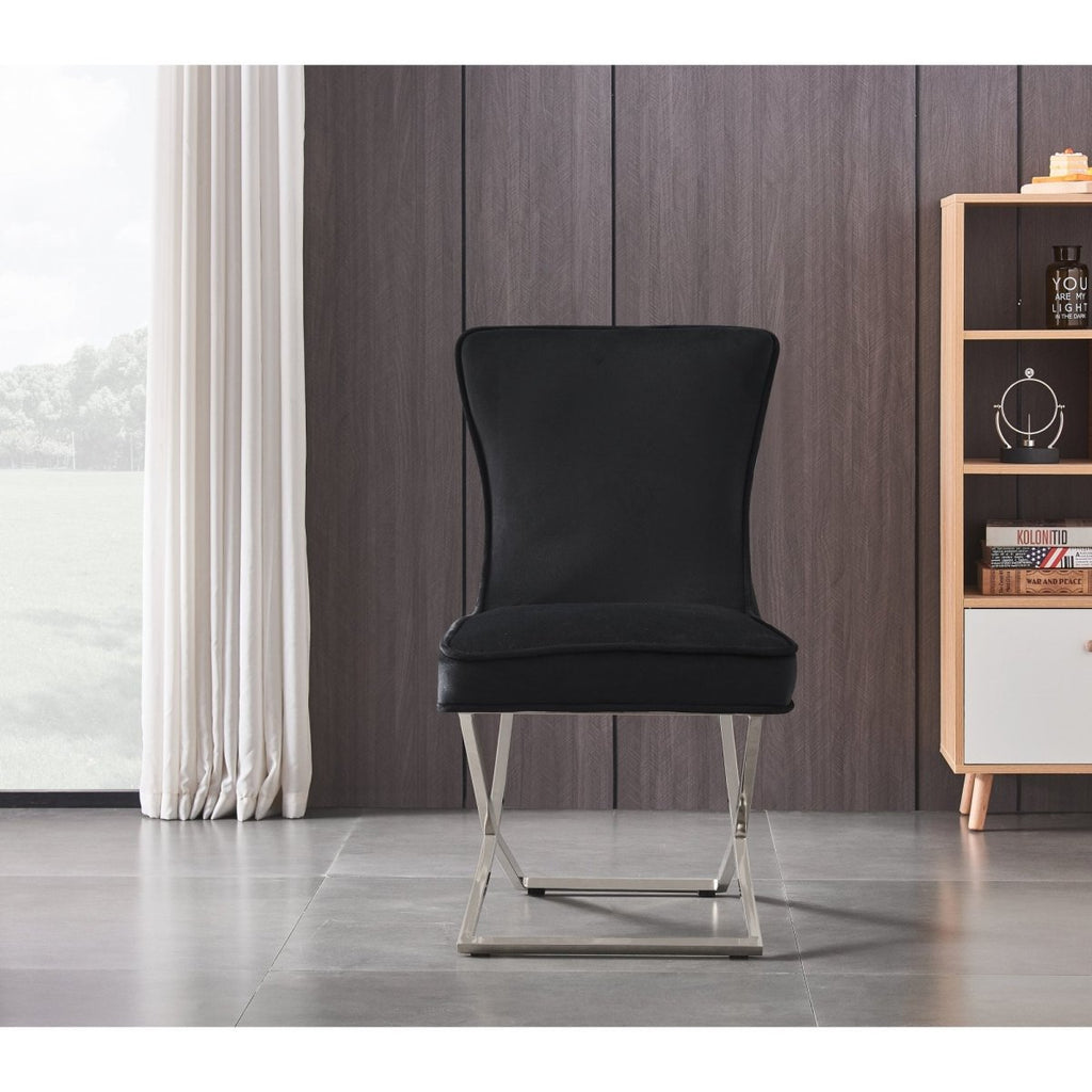 Trafalgar Velvet Dining Chair - Joe’s Haven