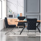 Trafalgar Velvet Dining Chair - Joe’s Haven