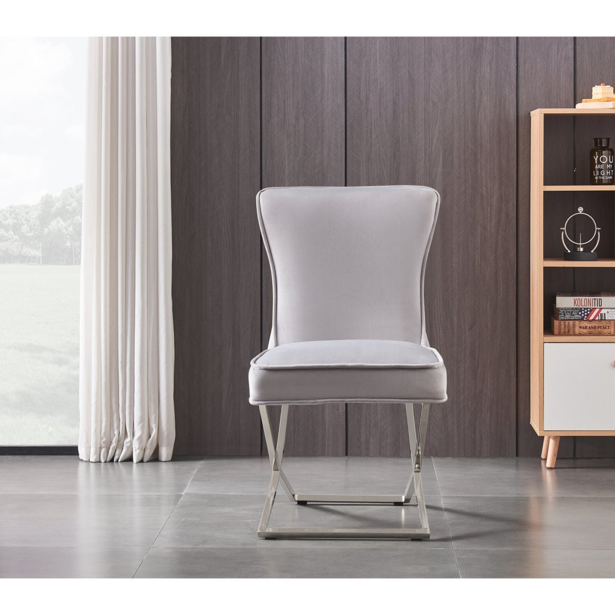 Trafalgar Velvet Dining Chair - Joe’s Haven