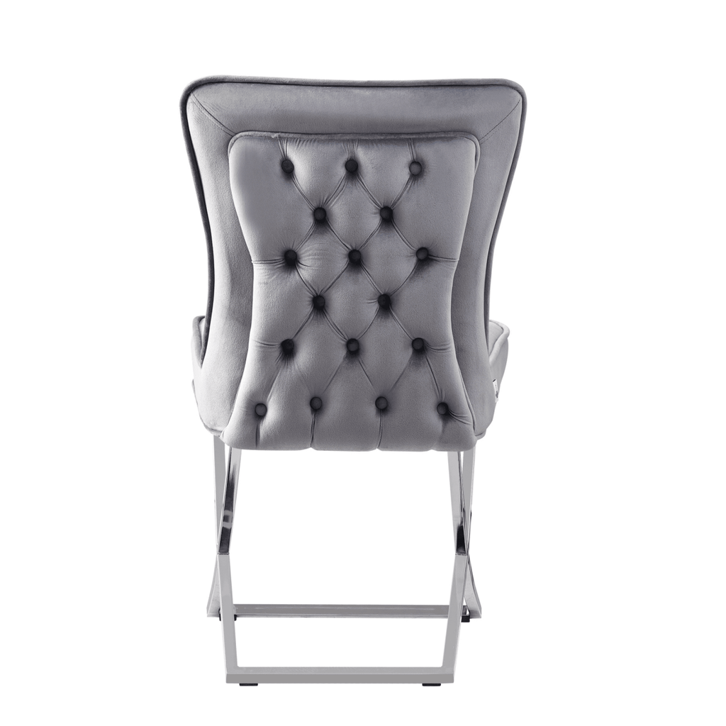 Trafalgar Velvet Dining Chair - Joe’s Haven