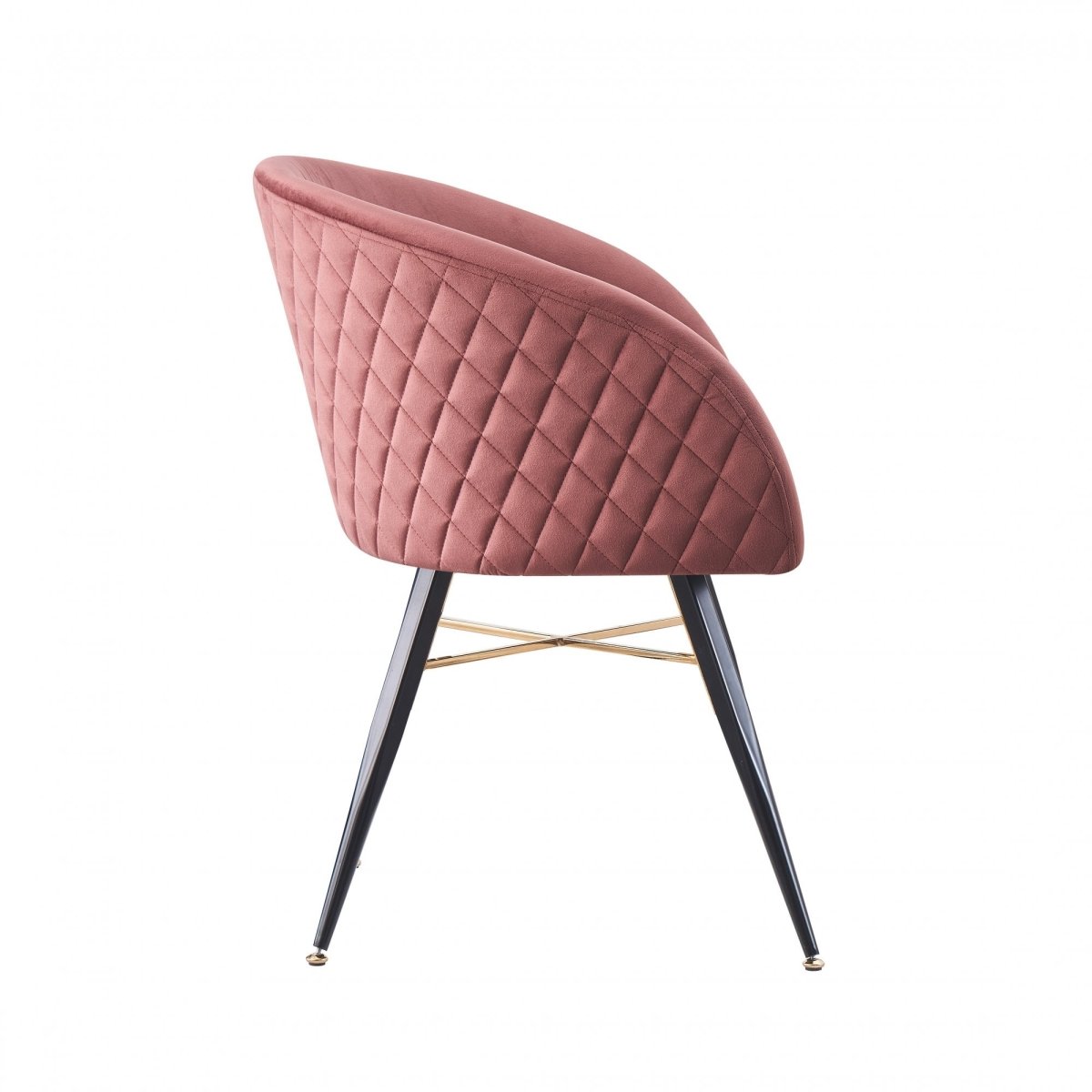 Vittorio LUX Velvet Dining Chair with Metal Legs - Perfect for Dining Room Living Room - Joe’s Haven