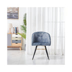 Vittorio LUX Velvet Dining Chair with Metal Legs - Perfect for Dining Room Living Room - Joe’s Haven