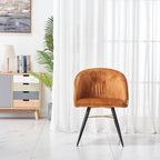Vittorio LUX Velvet Dining Chair with Metal Legs - Perfect for Dining Room Living Room - Joe’s Haven