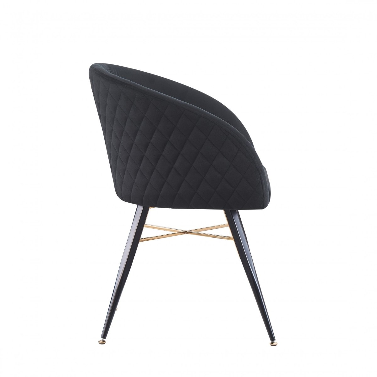 Vittorio LUX Velvet Dining Chair with Metal Legs - Perfect for Dining Room Living Room - Joe’s Haven