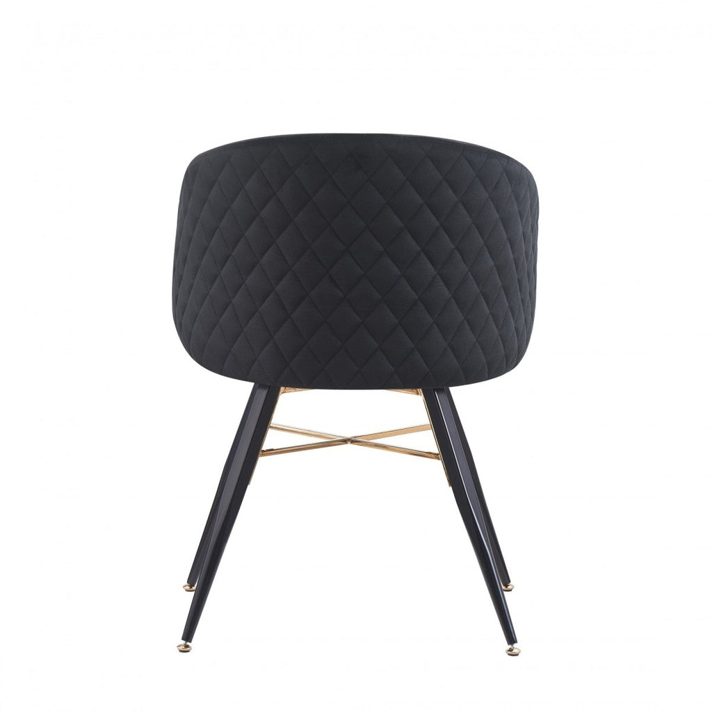 Vittorio LUX Velvet Dining Chair with Metal Legs - Perfect for Dining Room Living Room - Joe’s Haven