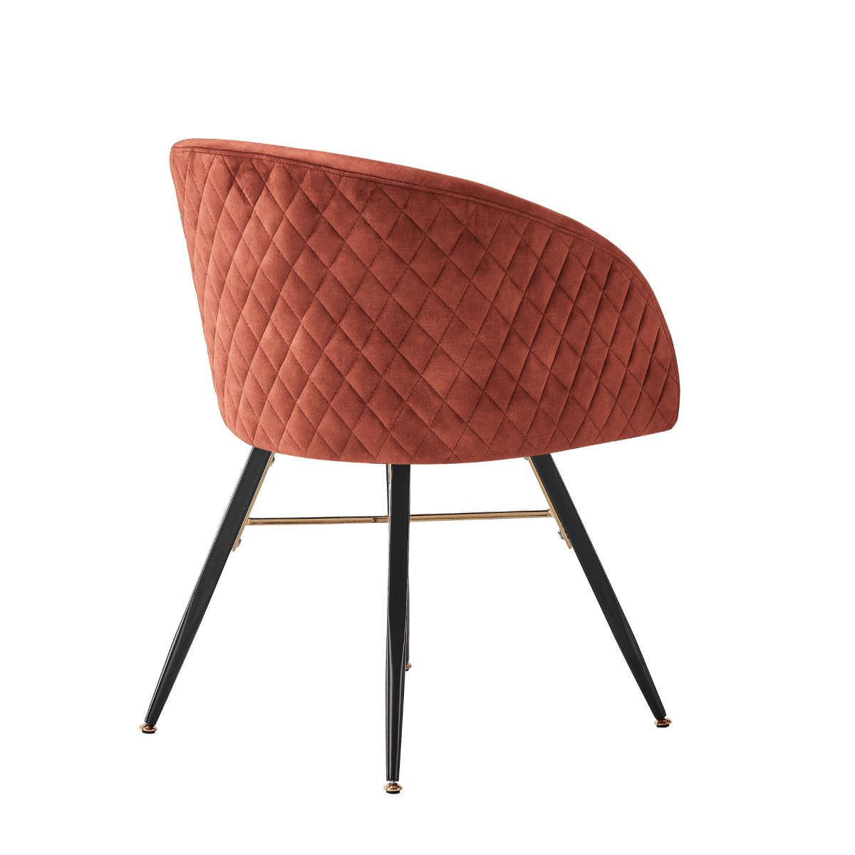 Vittorio LUX Velvet Dining Chair with Metal Legs - Perfect for Dining Room Living Room - Joe’s Haven