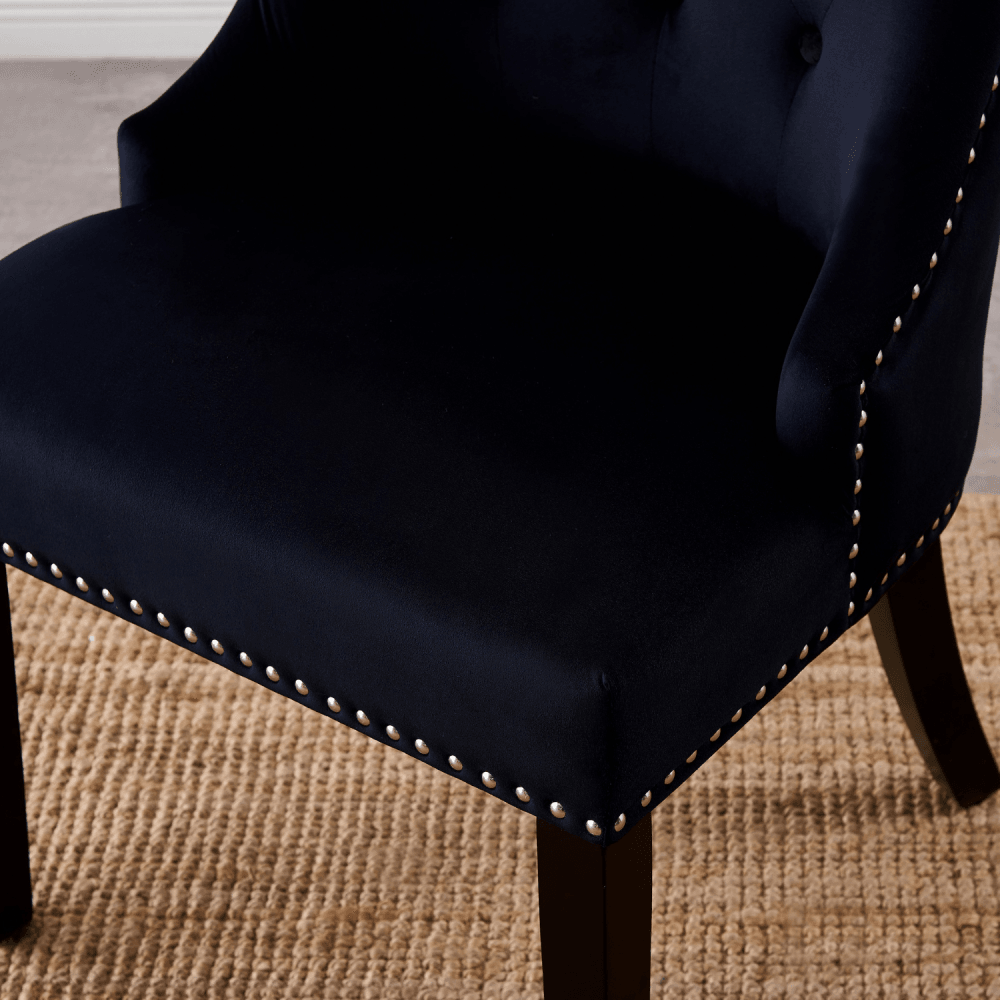 Windsor LUX Velvet Dining Chair Set of 2 - Joe’s Haven