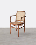 Paris G04 Rattan Dining Chair, Walnut - Joe’s Haven