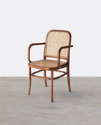 Paris G04 Rattan Dining Chair, Walnut - Joe’s Haven