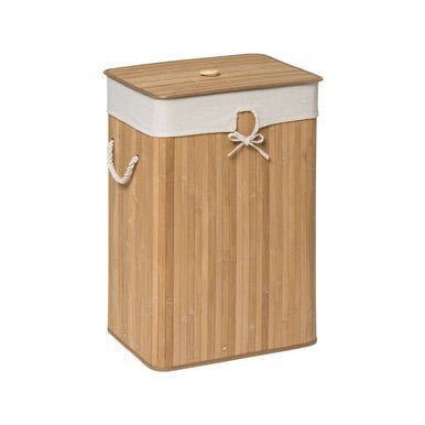 Kankyo Rectangular Natural Bamboo Laundry Hamper - Joe’s Haven