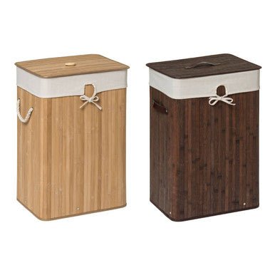 Kankyo Rectangular Natural Bamboo Laundry Hamper - Joe’s Haven
