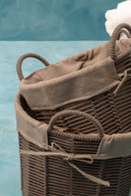 Set Of Three Lida Grey Round Storage Baskets - Joe’s Haven
