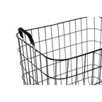 Set Of 2 Rowan Black Wire Storage Baskets - Joe’s Haven