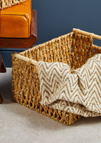 Lidi Set Of 5 Water Hyacinth Storage Baskets - Joe’s Haven