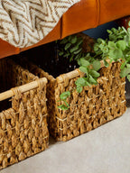 Lidi Set Of 5 Water Hyacinth Storage Baskets - Joe’s Haven
