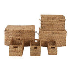Lidi Set Of Six Water Hyacinth Storage Baskets - Joe’s Haven