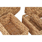 Lidi Set Of 6 Water Hyacinth Storage Baskets - Joe’s Haven