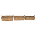 Lidi Set Of 3 Seagrass Storage Baskets with Handles - Joe’s Haven