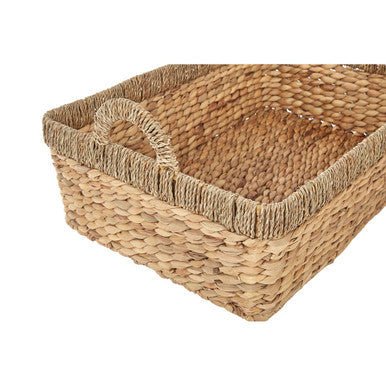 Lidi Set Of 3 Seagrass Storage Baskets with Handles - Joe’s Haven