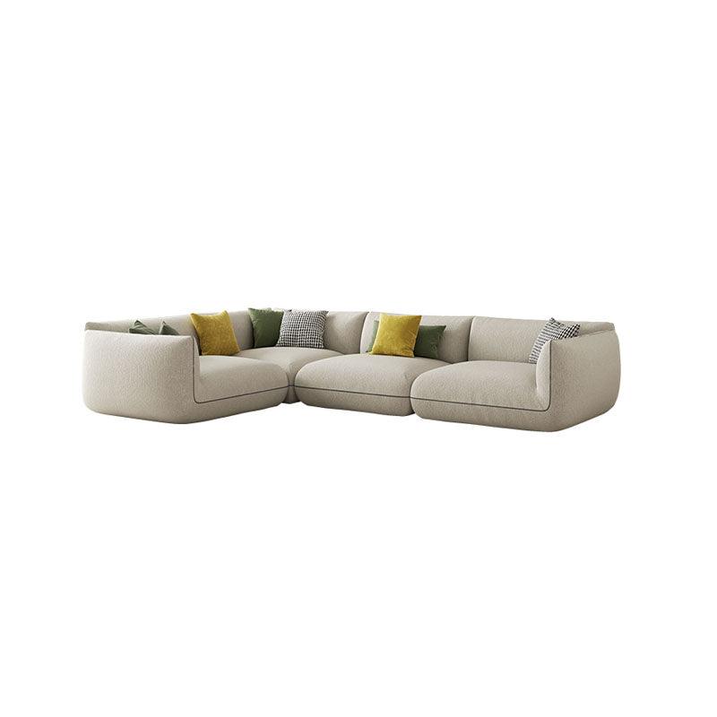 TOFU Agnes Three Seater Sofa, Modular Sofa, Suede - Joe’s Haven