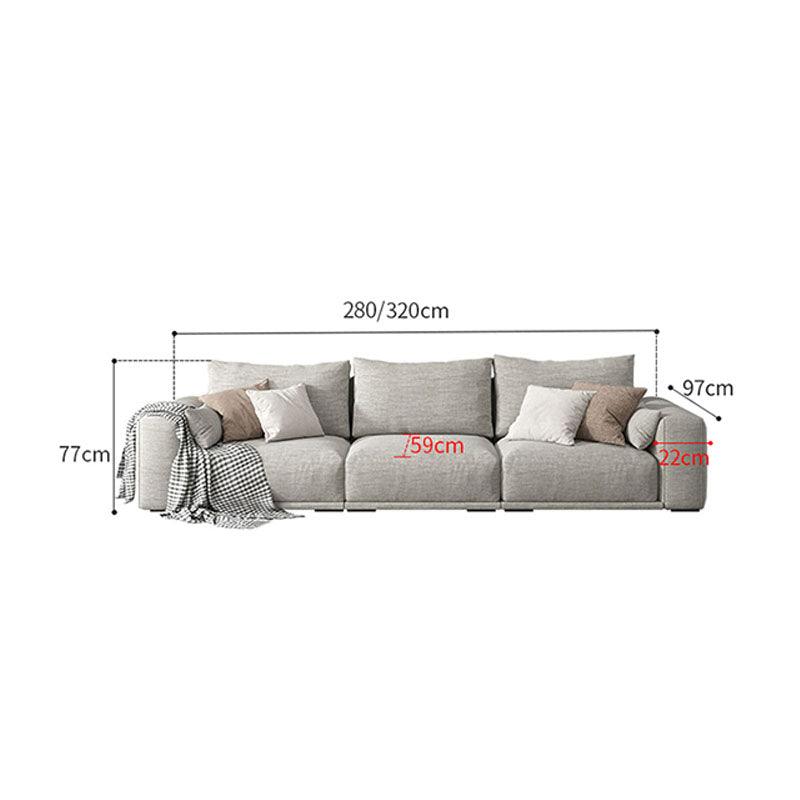 Frances Three Seater Corner, Four Seater Corner Sofa, Cotton Linen