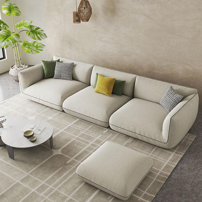 TOFU Agnes Three Seater Corner Sofa, Suede, Modular Sofa - Joe’s Haven