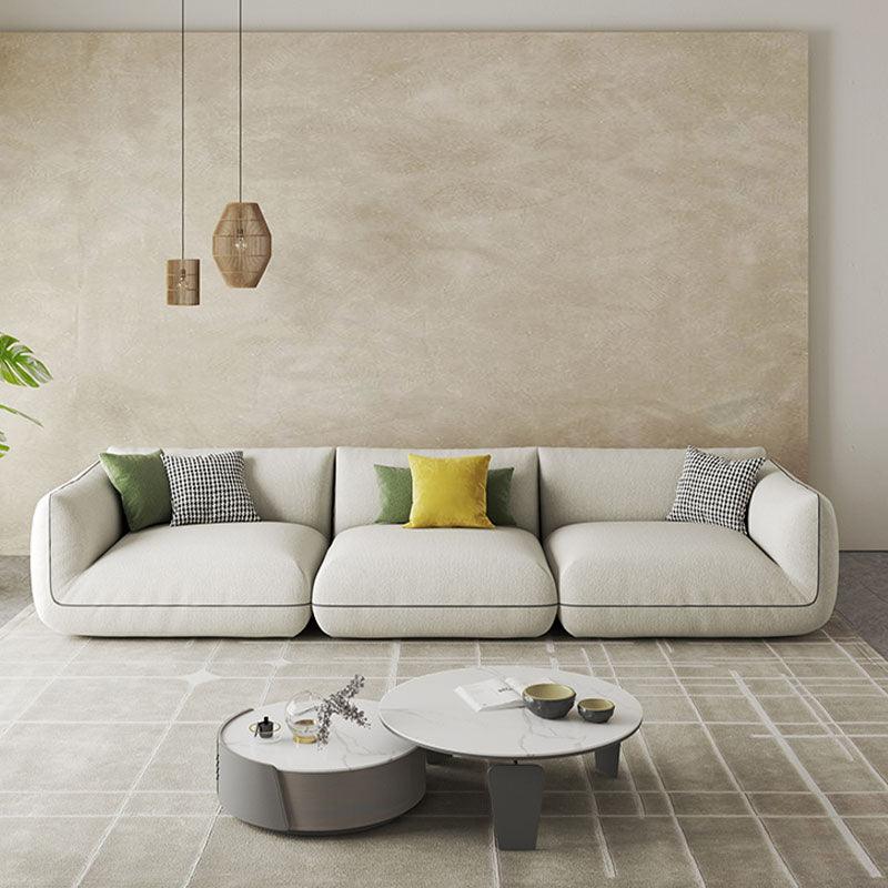 TOFU Agnes Three Seater Sofa, Modular Sofa, Suede