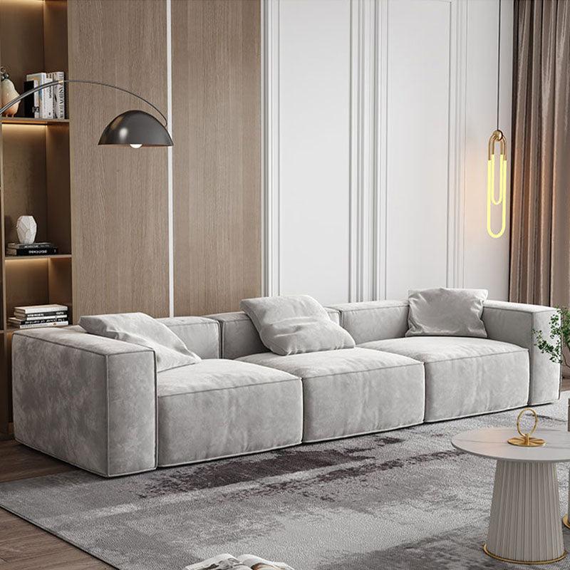 Yetta Three Seater, Four Seater Sofa, Corner Sofa, Grey Velvet - Joe’s Haven