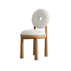 Evelyn Donut Dining Chair, Boucle - Joe’s Haven