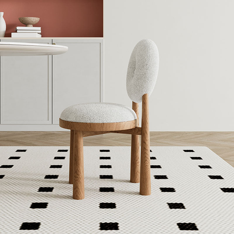 Evelyn Donut Dining Chair, Boucle - Joe’s Haven