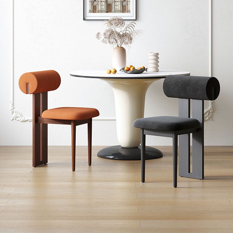 A Set of 2 Maisie Dining Chair, Black Velvet, For Clearance - Joe’s Haven