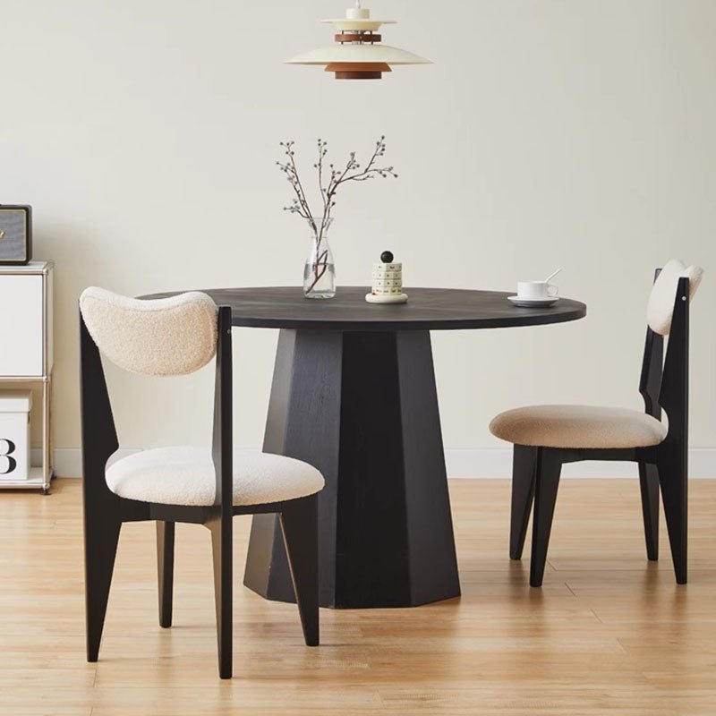 Molan Dining Chair, White Boucle - Joe’s Haven