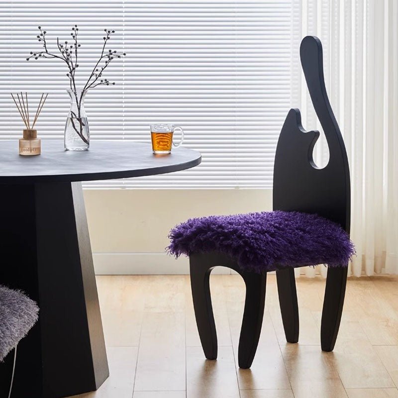 Tiffany Black Cat Dining Chair - Joe’s Haven