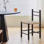 Mae Gourd Dining Chair, Rattan - Joe’s Haven