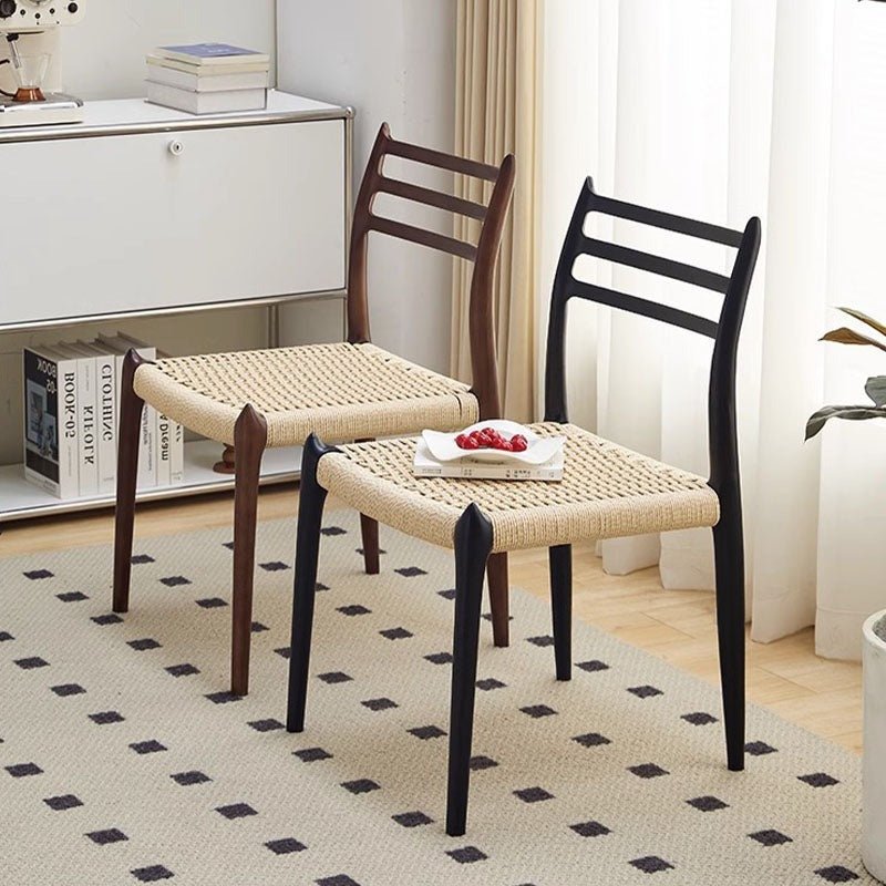 Nehemiah Dining Chair, Rattan - Joe’s Haven