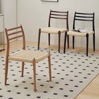 Nehemiah Dining Chair, Rattan - Joe’s Haven