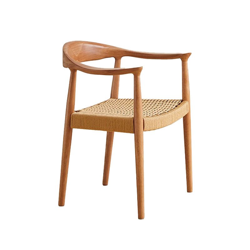 Abiram Rattan Dining Chair, Solid Wood - Joe’s Haven