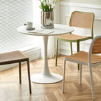 Ann Rattan Style Dining Chair, Plastic - Joe’s Haven