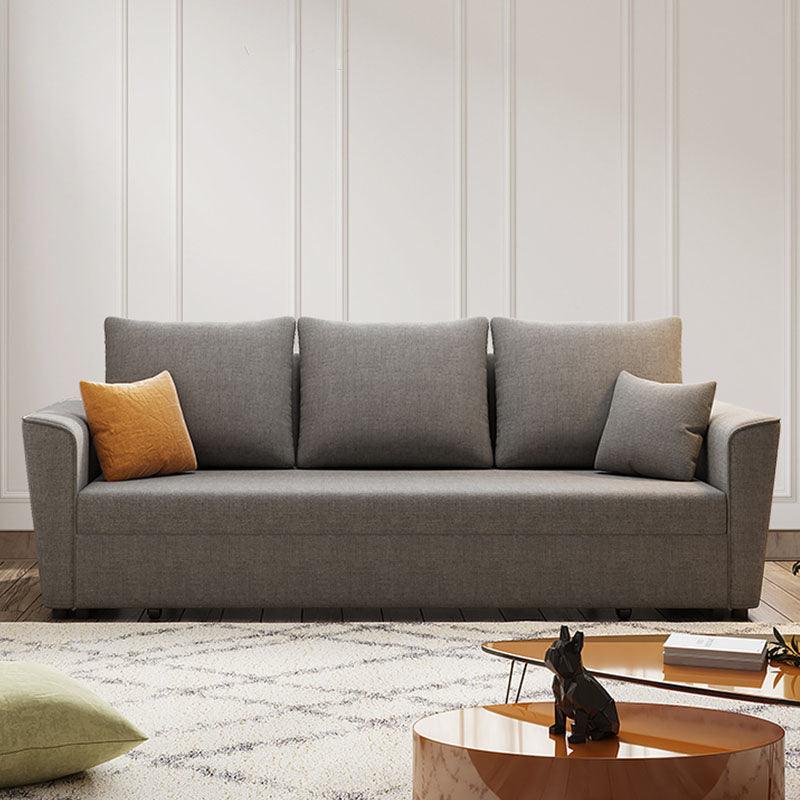 Gertrude Two Seater Sofa Bed, Linen - Joe’s Haven