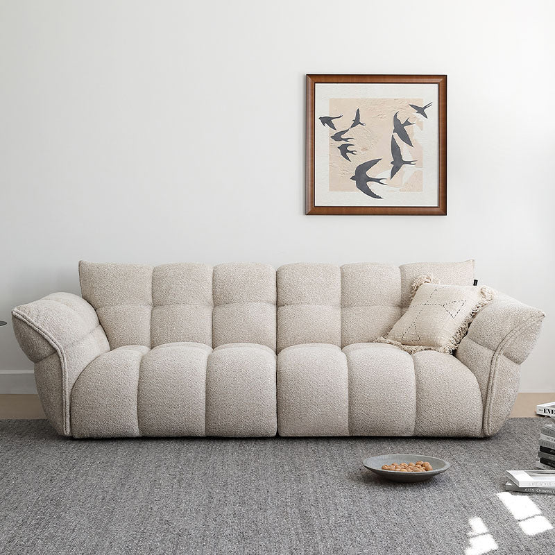 Tristin Two Seater, Three Seater Sofa, Boucle - Joe’s Haven