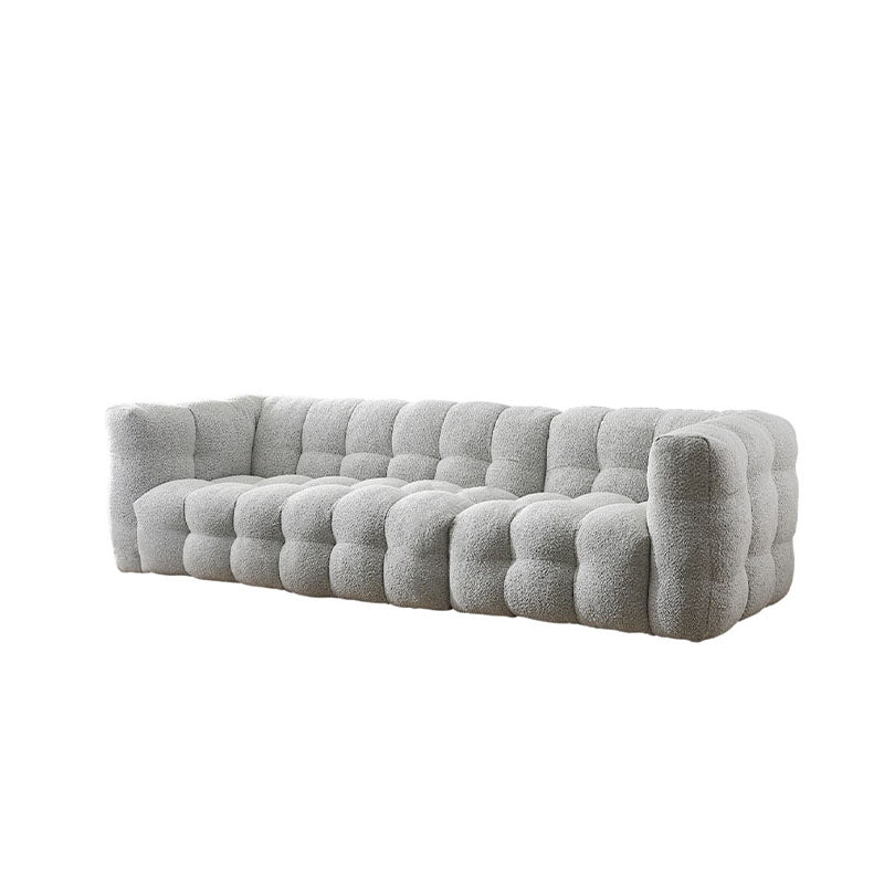 Zobah Two Seater, Three Seater Sofa, Grey Boucle - Joe’s Haven