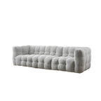 Zobah Two Seater, Three Seater Sofa, Grey Boucle - Joe’s Haven