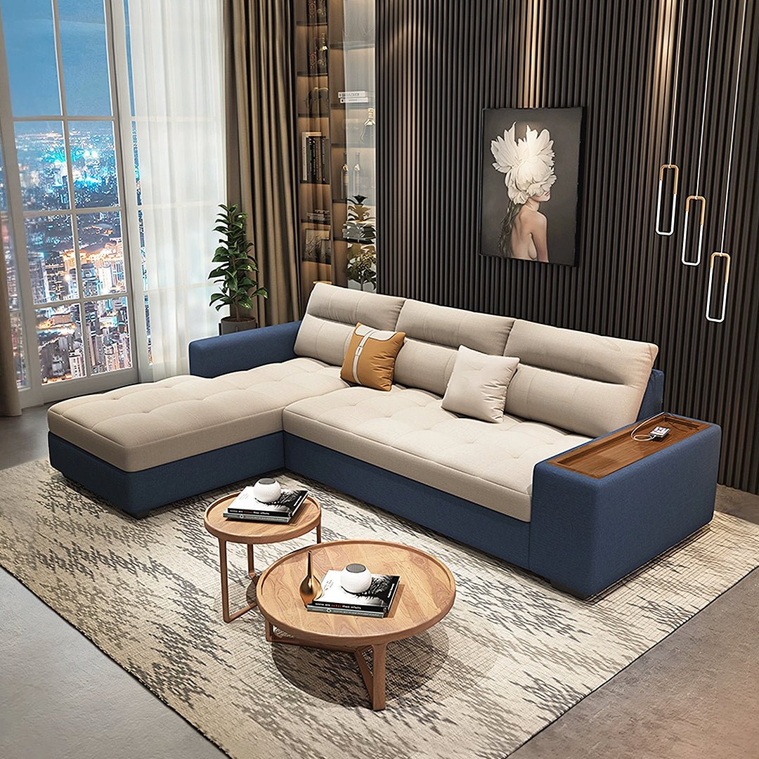 Lobo Sectional Sofa With Storage, Chaise Lounge Sofa Bed - Joe’s Haven