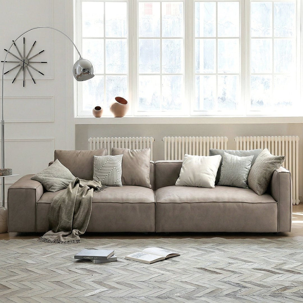 Hartste Three Seater Sofa, Leathaire - Joe’s Haven