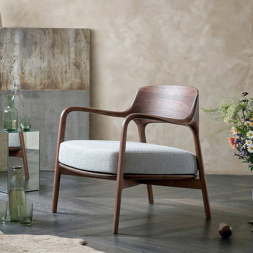 Hans Wegner Inspired Armchair, Dark Oak - Joe’s Haven