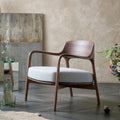 Hans Wegner Inspired Armchair, Dark Oak - Joe’s Haven