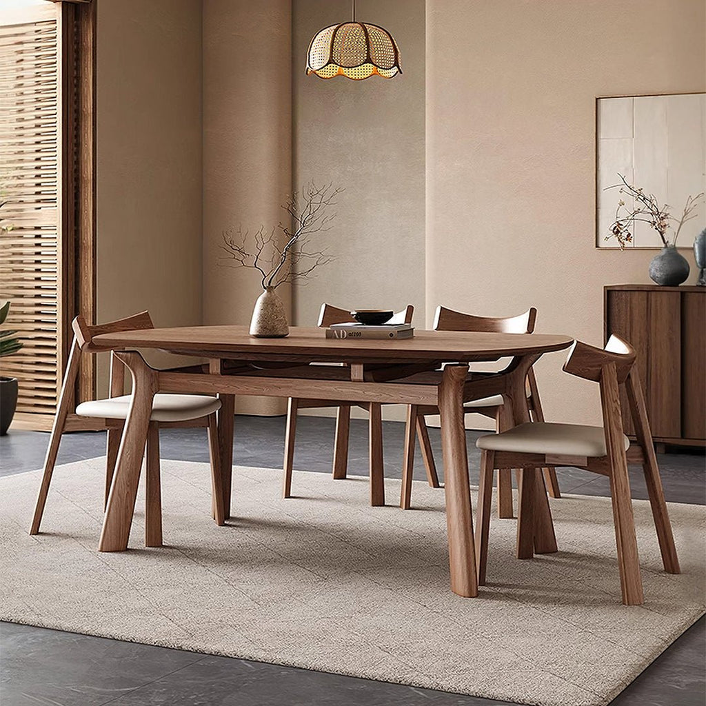 Aitken Round Folding Dining Table, Solid Wood - Joe’s Haven