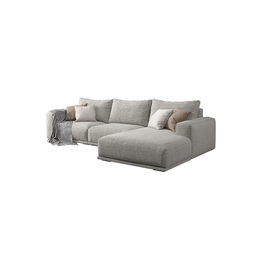 Frances Three Seater Corner, Four Seater Corner Sofa, Cotton Linen