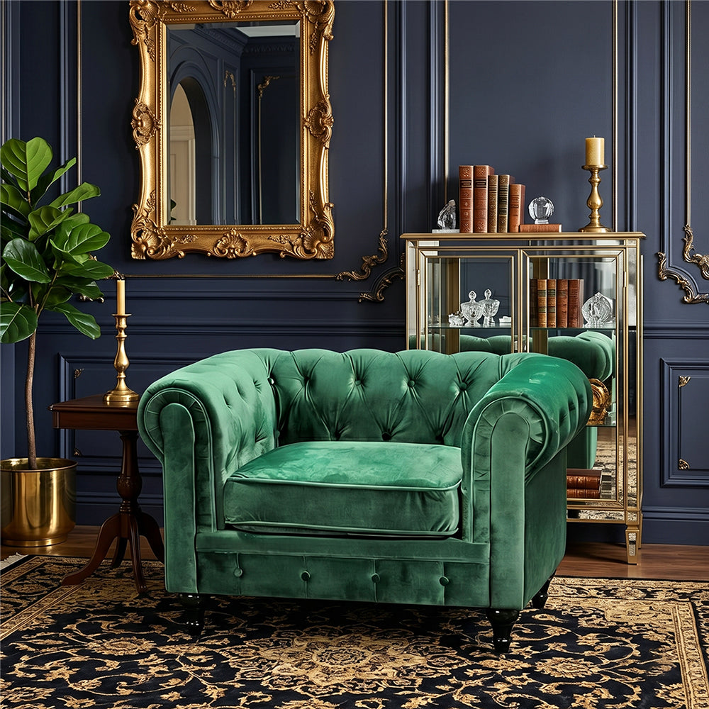 ChicComfort Armchair, Velvet